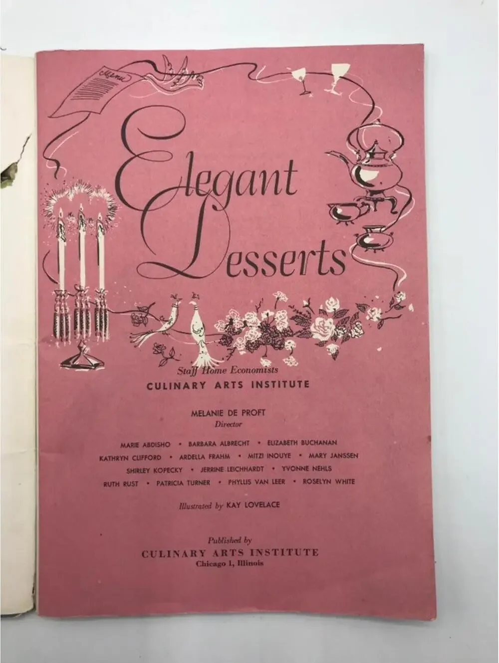 Vintage 1950s Cookbook Set: Culinary Arts Institute Recipes
